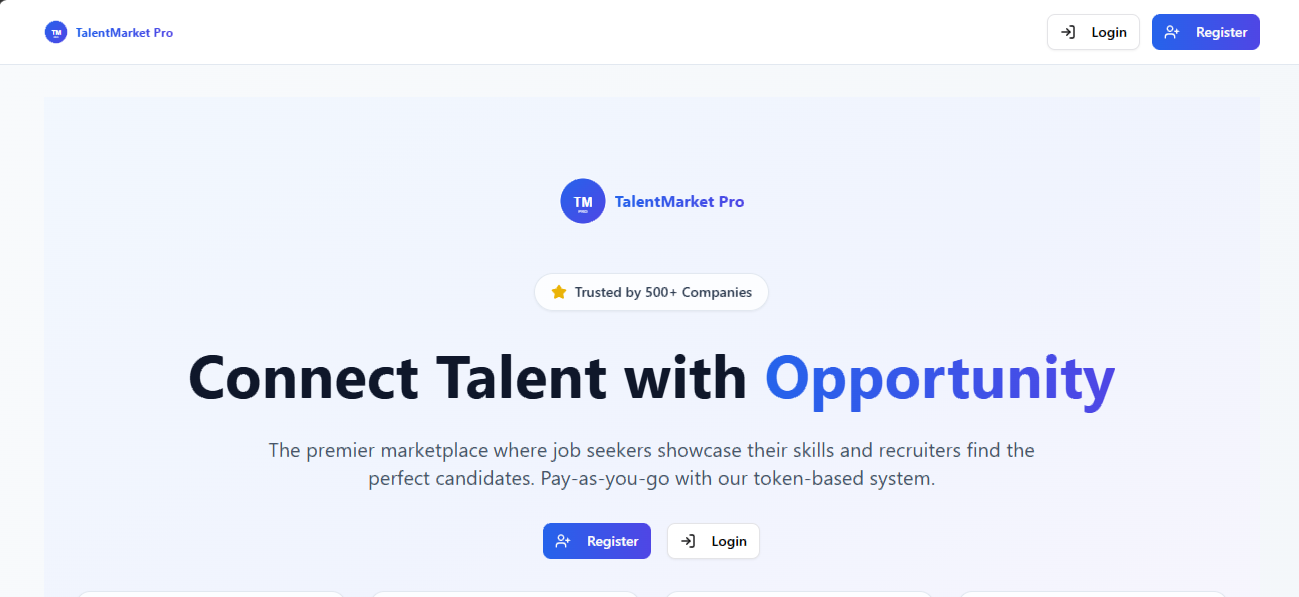 TalentMarket Pro